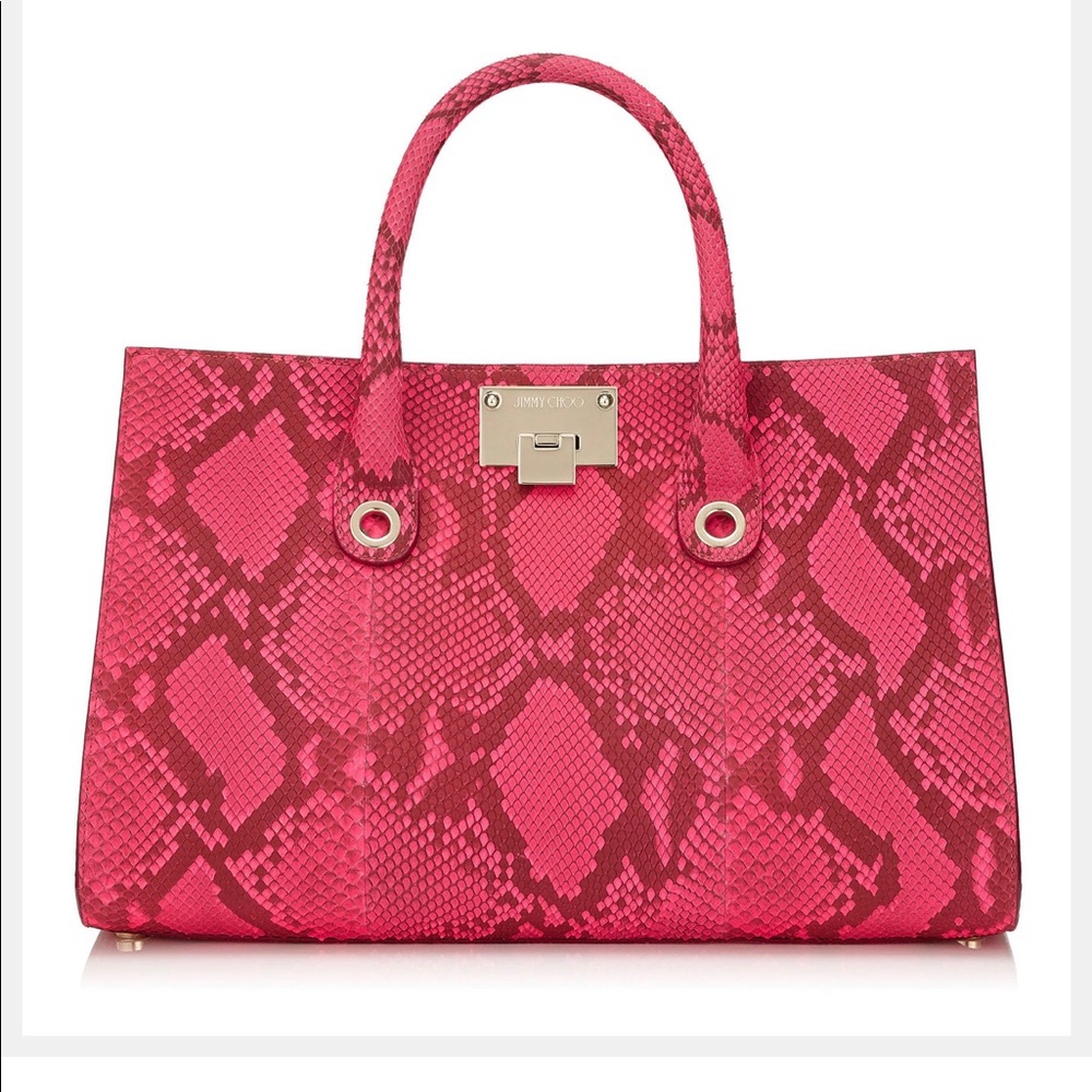 Jimmy Choo Limited Edition Riley Python purse